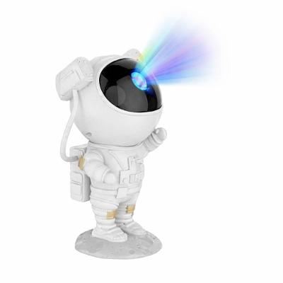 Luminária Astronauta Projetor Galáxia Led Rgbw com Controle Remoto 8 Cores Bivolt