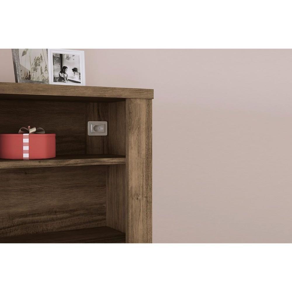 Cama Solteiro Invicta c/Auxiliar Branco - Santos Andirá - 5