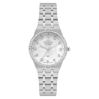 Relógio Feminino 2036NBY-1B Analógico Pulseira de Aço Prata Technos