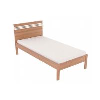 Cama Solteiro Cm8010 Amêndoa/Branco - Tecno Mobili - 1