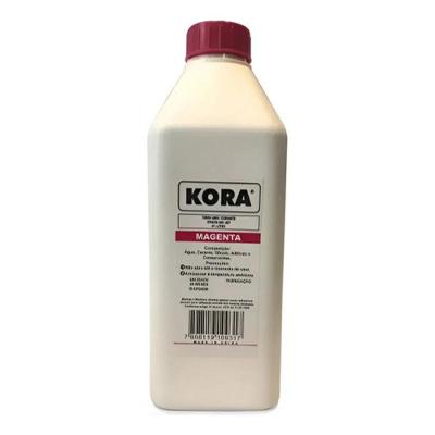 Tinta para Impressora Universal Compatível 1L Magenta Vermelho para Epson Kora