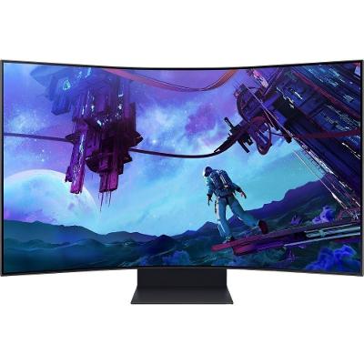Monitor Gamer Odyssey Ark G97NC 55" 4K UHD VA 165Hz Curvo Preto Samsung