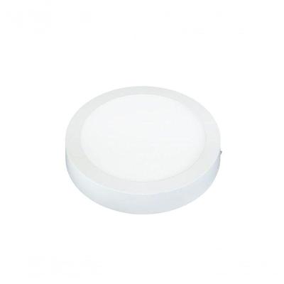 Kit 5 Painéis de LED Redondo de Sobrepor 24W 4100K Neutro Bivolt Branco Blumenau Iluminação