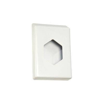Kit 2 Suportes para Saquinho de Descarte de Absorvente com 50 Sacos para Banheiro Branco Higipack
