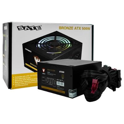 Fonte de Alimentação ATX500 500W ATX 80 Plus Bronze com RGB Satellite