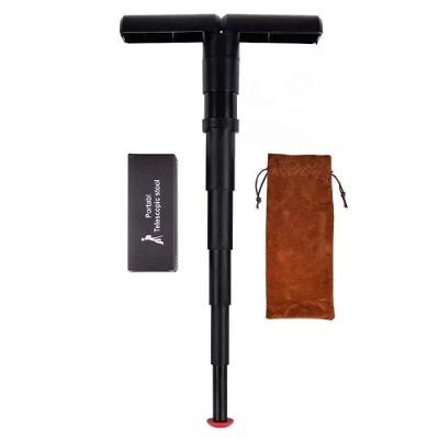 Banqueta Portátil Retrátil Sitpack Altura Ajustável Compacta para Fila Show Pescaria Yeet