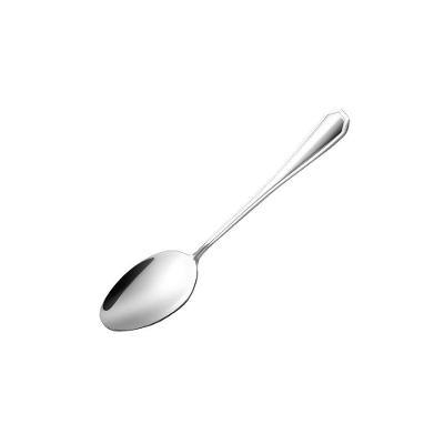 Kit 12 Colher de Sobremesa Beta em Aço Inox Polido para Mesa Posta e Ocasiões Especiais