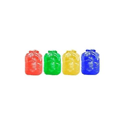 Saco para Lixo 60L Coleta Seletiva Polietileno 400 Sacos Coloridos para Cozinha Kid Lixo