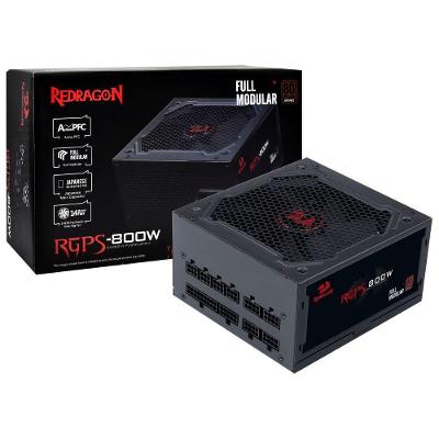 Fonte de Alimentação Atx Modular 800W 80 Plus Bronze Gc-ps011 Redragon