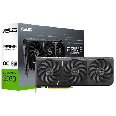 Placa de Vídeo Prime Oc 12GB Geforce RTX5070 GDDR7 PRIME-RTX5070-O12G Asus
