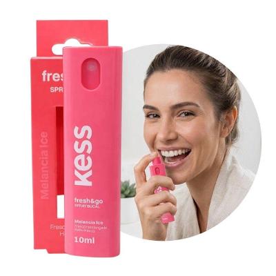 Spray Bucal Aromatizante Kess Fresh & Go Classic Melancia para Mau Hálito sem Álcool 10ml