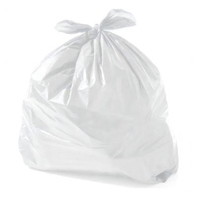 Saco de Lixo 20L Branco Comum Pacote com 100 Unidades Higipack