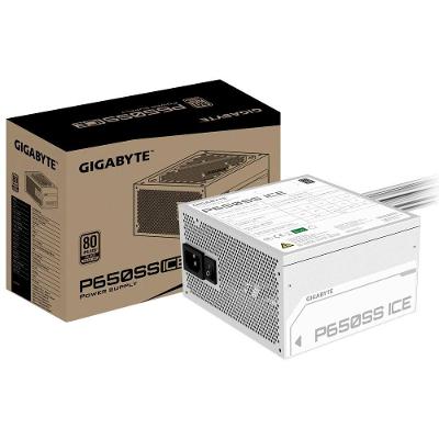Fonte de Alimentação Atx 650W 80 Plus Silver Gp-p650ss Ice para Setup de Alta Performance Gigabyte