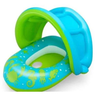 Bote Infantil Inflável Bote Infantil Caranguejo Verde para Piscina Bestway
