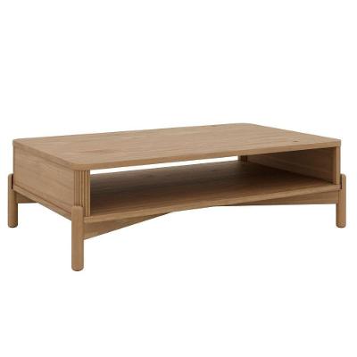 Mesa de Centro 3314U Retangular Madeira Maciça Taeda 102cm Marrom