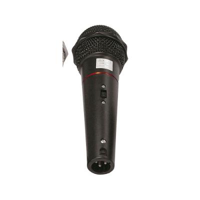Microfone Dinâmico com Fio Duplo CSR-505 Par Preto e Prata com Cabo 3m CSR