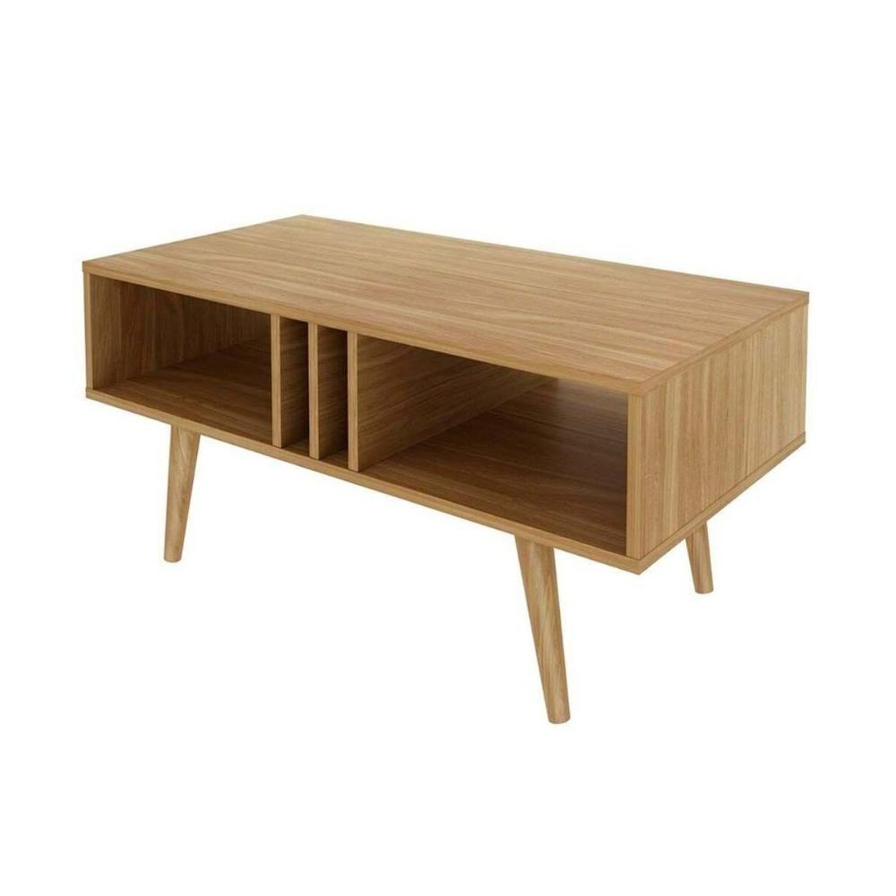 Mesa Centro Sala Mc2226 Natural - Tecno Mobili - 4