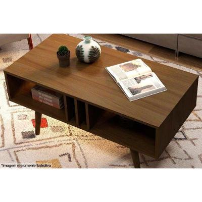 Mesa Centro Sala Mc2226 Natural - Tecno Mobili