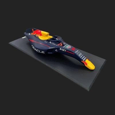 Quadro 3D Decorativo Carro F1 Rb18 2022 Cp Retangular 120x50cm Preto Gran Belo