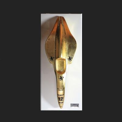Quadro 3D Decorativo Carro F1 Lts 97t Gold G53 120x50cm Gran Belo
