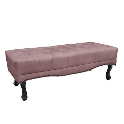 Recamier Loewe G63 90cm Assento Espuma D26 Veludo Deluxe Lilás Gran Belo