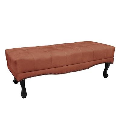 Recamier Loewe G63 Assento Espuma D26 Veludo Cobre Gran Belo