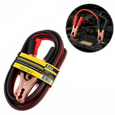 Cabo Auxiliar de Partida Automotivo 600A 3,5 Metros Vermelho com Garras em Cobre Yeet