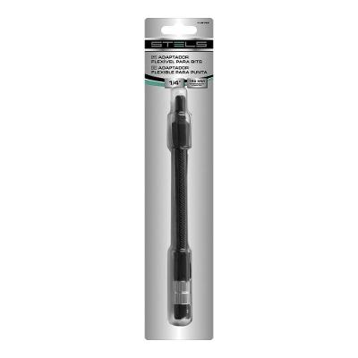 Extensão Flexível para Bits Cromo Vanádio Encaixe 1-4'' 145mm Azul Stels