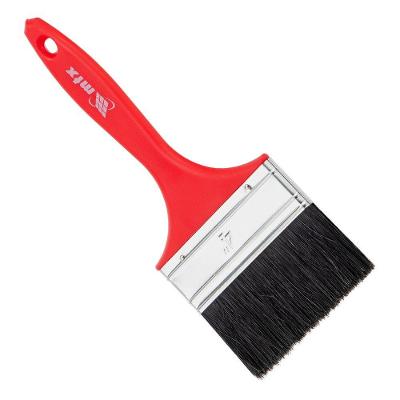 Trincha 4" Cerdas Mistas para Tintas Esmalte e Óleo Cabo Plástico Vermelho Mtx