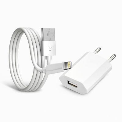 Kit Carregador Lightning Cheguei BR para Carregar e Transferir Dados Bivolt 110V-220V Branco 2 Itens