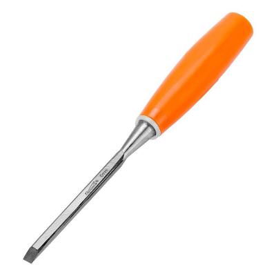 Formão Chanfrado para Madeira 2440555 6mm Aço Carbono Estrutural 55 Laranja Sparta Ferramentas
