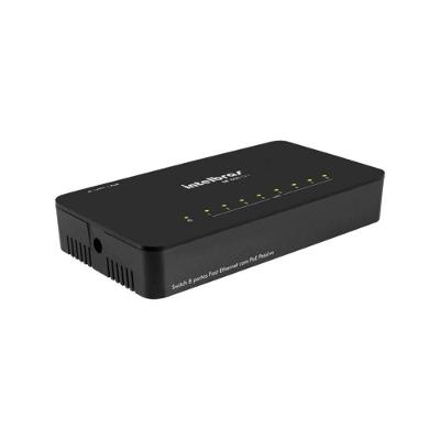 Switch Fast Ethernet Sf 800 Q+ 4760020 8 Portas com Poe Passivo Intelbras