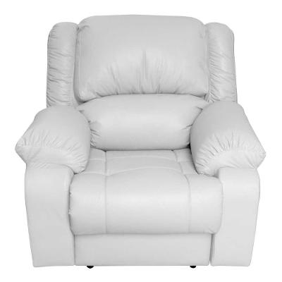 Poltrona Reclinável Manual Magnum G23 Pu Sintético Branco Gran Belo