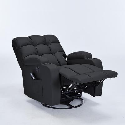 Poltrona do Papai Arcane G94 Reclinável com Massagem e Aquecimento Pu Preto Gran Belo