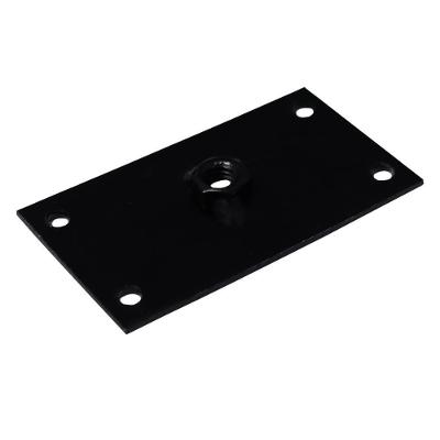 Chapinha Gran Belo G59 para Pés Palito em Aço Carbono Chapa Reta Rosca 5-16 Preto