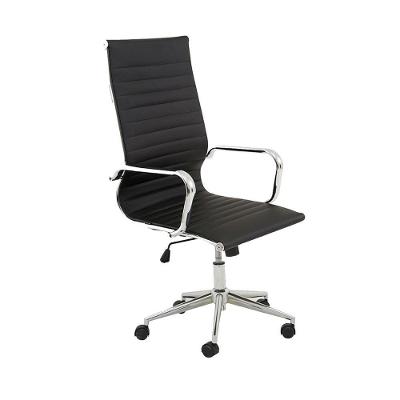 Cadeira Executiva Royal G56 Pu Sintético Base Giratória com Altura Ajustável Preta Gran Belo