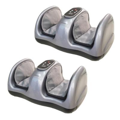 Kit Massageador de Pés Gran Belo G94 com Aquecimento Térmico e Massagem 3d Cinza 2 Unidades
