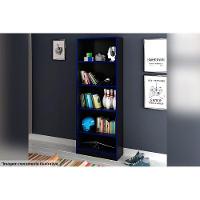 Estante Infantil ME4141 c/ 4 Prateleiras Preto/Azul - Tecno Mobili - 2