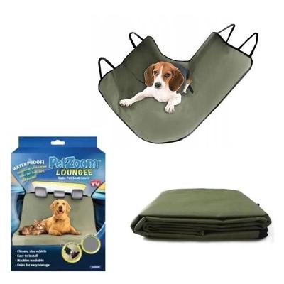 Capa de Banco Protetora para Pet Traseiro Verde Nylon Impermeável 145x145cm Yeet