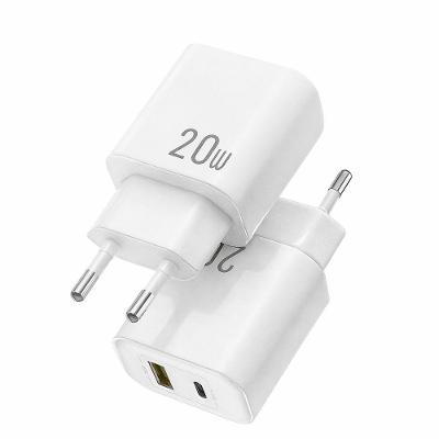Carregador Turbo 20W Bivolt Usb e Tipo-C Cheguei BR com Carregamento Rápido 1 Unidade