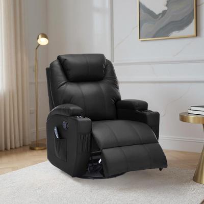 Poltrona do Papai Reclinável Vector G94 com Massagem Aquecimento Pu Preto Gran Belo