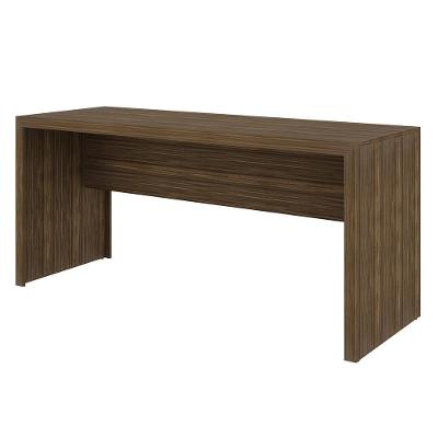 Mesa para Escritório Reta ME4109 MDP 163cm Nogal Marrom Gran Belo