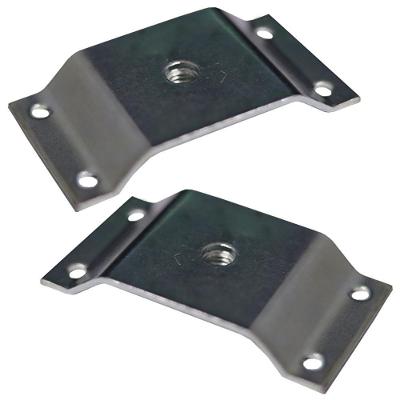 Chapinha para Fixação de Pés Palito Gran Belo G59 Aço Carbono Rosca 5-16 Zincado Kit 2