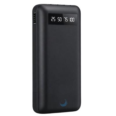 Bateria Portátil Power Bank MDM com Usb a Usb C e Display Digital Led Preto