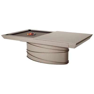 Mesa de Bilhar Sinuca e Jantar Sullivan G84 com Tampo Removível Base Oval Fendi Gran Belo