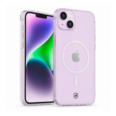 Capa para Celular Gshield Crystal Slim Magsafe para Iphone 14 Plus Acrílico Transparente