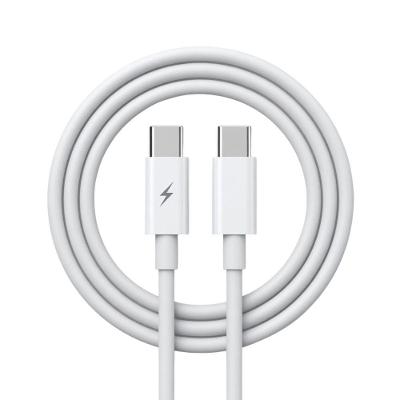 Cabo Usb C para Usb C MDM Carregamento Rápido 240W Branco 1 Metro