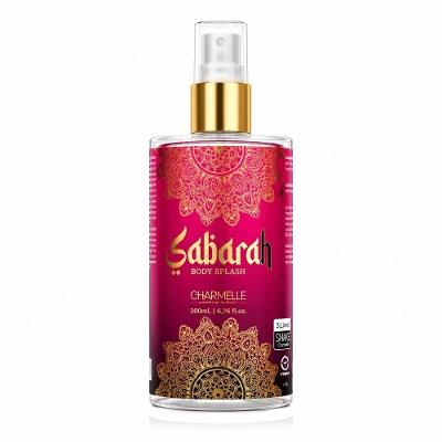 Body Splash Sabarah Feminino Sofisticado e Envolvente 200ML Charmelle
