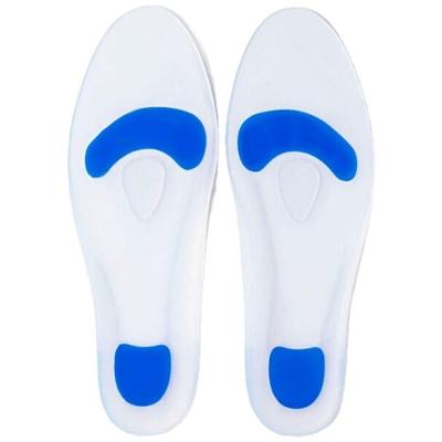 Palmilha em Silicone Ortopédica Hidrolight FT03 com Arco Brando Piloto Azul 43-44