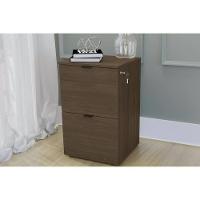 Gaveteiro p/ Escritório Frame F205 c/ 2 Gavetas e 1 c/ Chave Munique - Kappesberg - 1